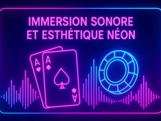 Immersion sonore et esthétique néon