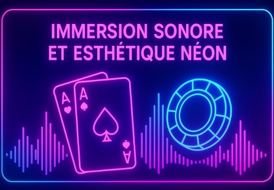 Immersion sonore et esthétique néon Immersion sonore et esthétique néon